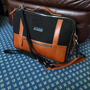 48hour switch backpack& messenger Canvas & leather